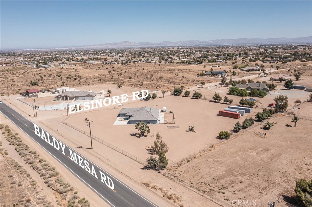 9735 Elsinore Road Oak Hills, CA 92344 - Photo 47 of 64 an aerial view of a house