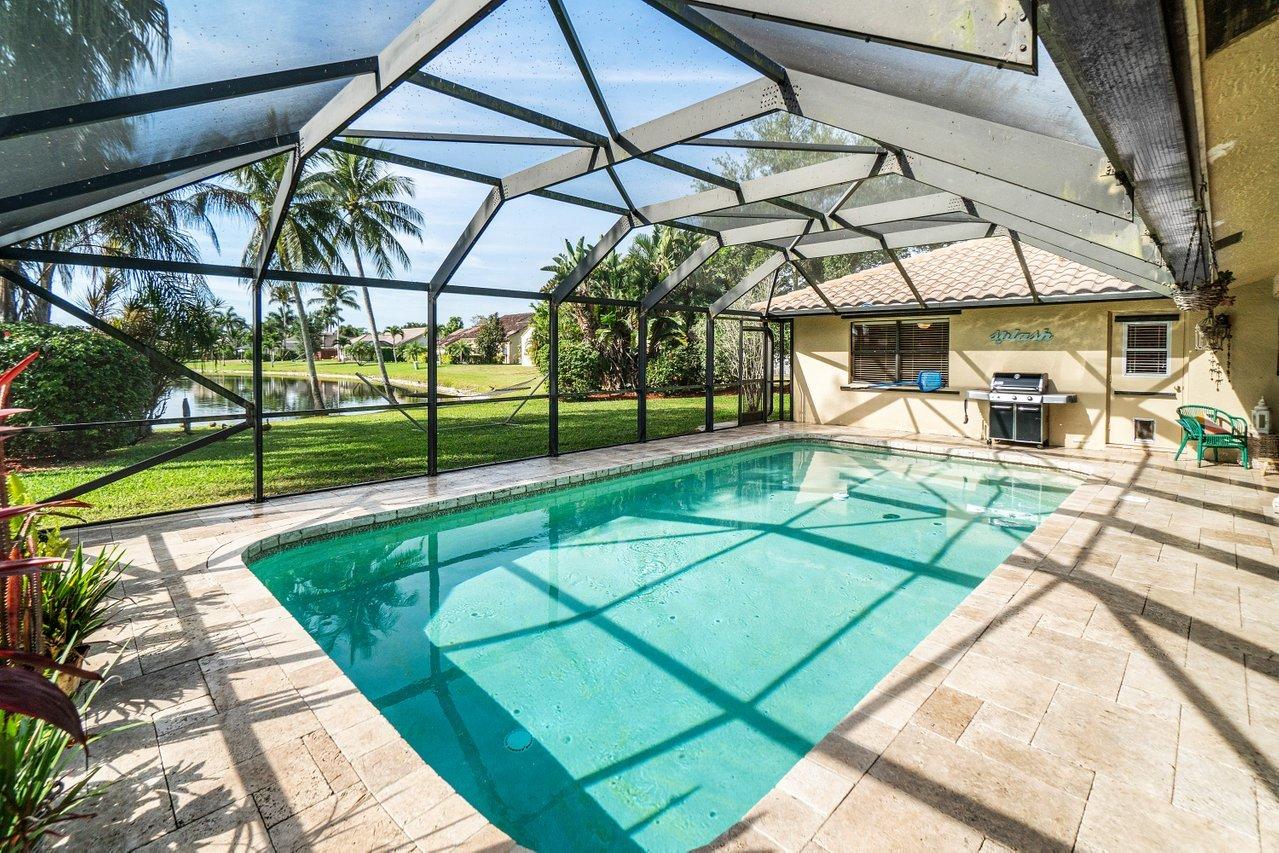 22250 Martella Avenue Boca Raton, FL 33433 - Photo 29 of 45 a view of yard from a balcony