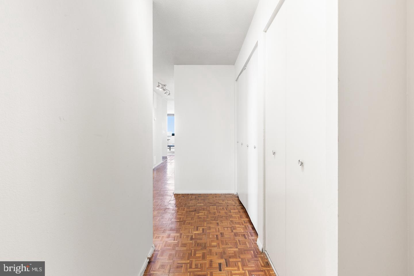 1420 Locust Street, Unit 29J Philadelphia, PA 19102 - Photo 16 of 30 a view of hallway with wooden floor