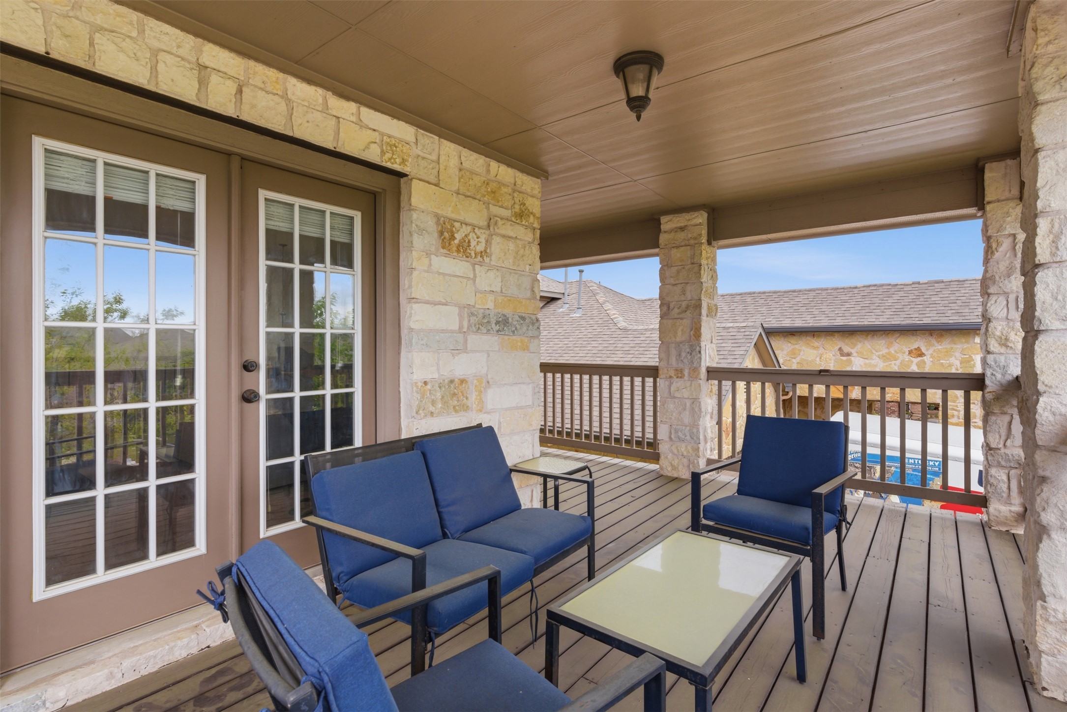 2409 Muzzie Lane Leander, TX 78641 - Photo 27 of 33 a view of a chair in the roof deck