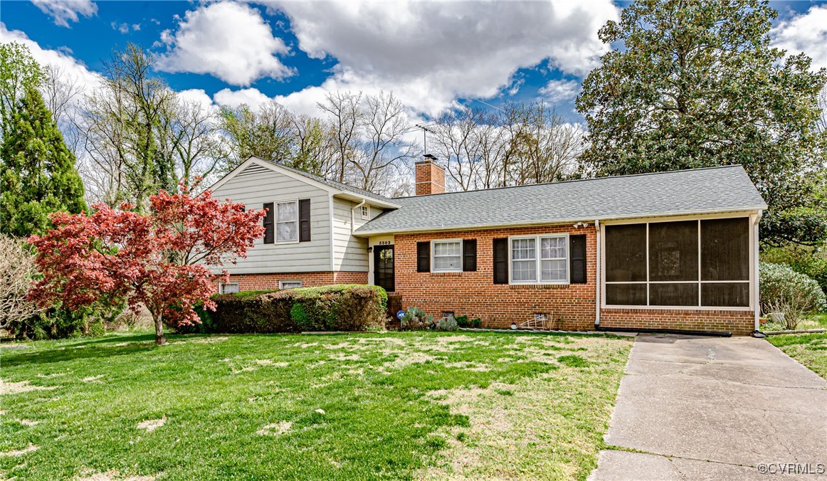 5303 Windingbrook Road Richmond, VA 23230 - Photo 1 of 1 Well Maintained Tri-Level with Spacious Side Scree