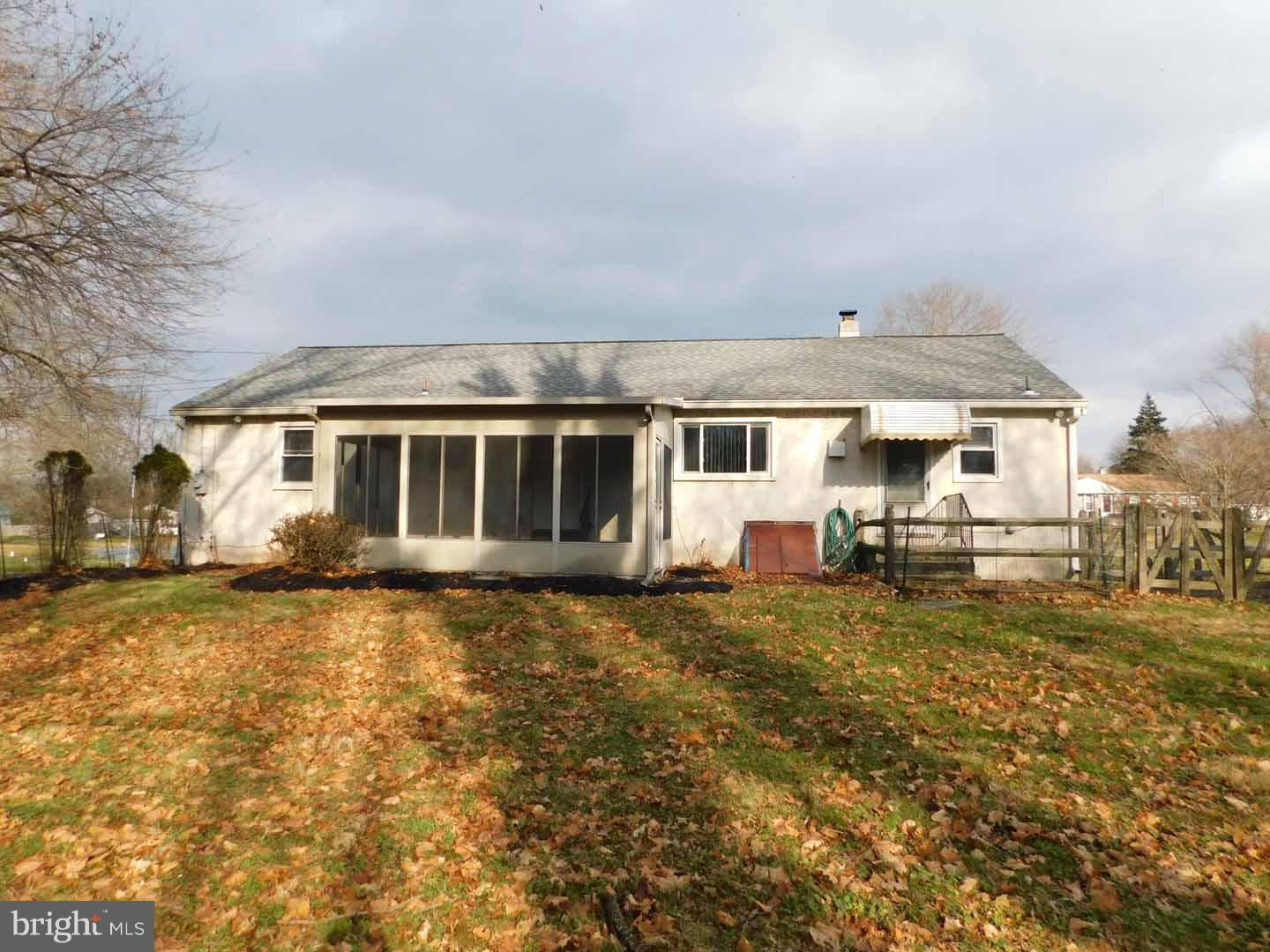 926 Bent Road Hatfield, PA 19440 - Photo 18 of 24 Rear View featuring Enclosed Porch