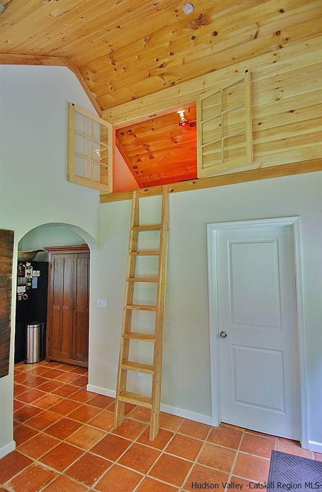 145 Beaverkill Road Kingston, NY 12401 - Photo 10 of 28 a view of a room with wooden floor and windows