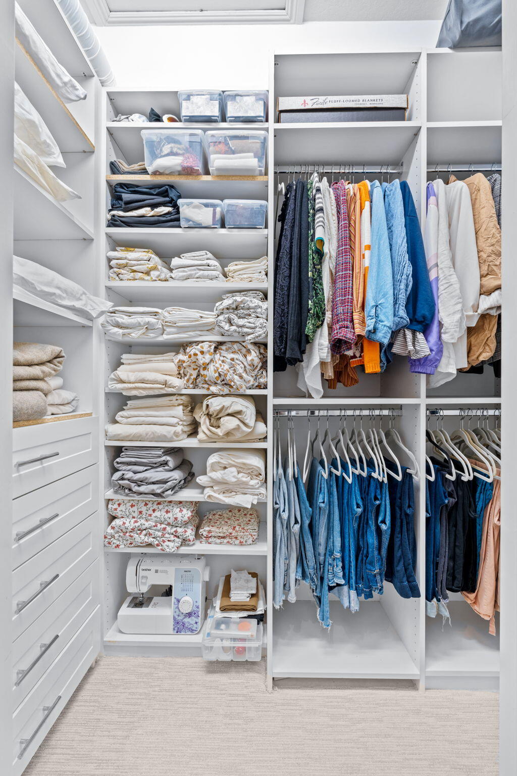 17814 Cadena Drive Boca Raton, FL 33496 - Photo 17 of 46 a view of walk in closet with clothes and shoes