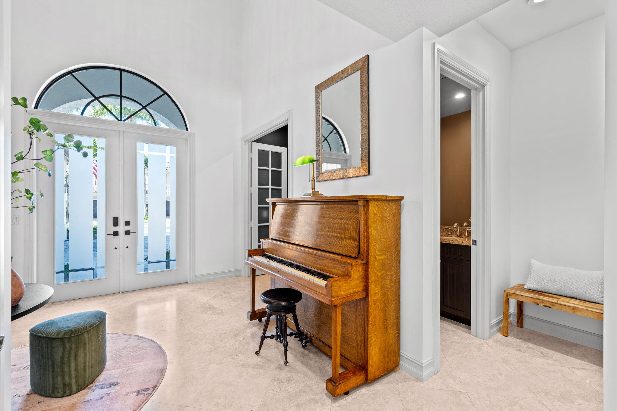 17814 Cadena Drive Boca Raton, FL 33496 - Photo 3 of 46 a living room with furniture and a wooden floor