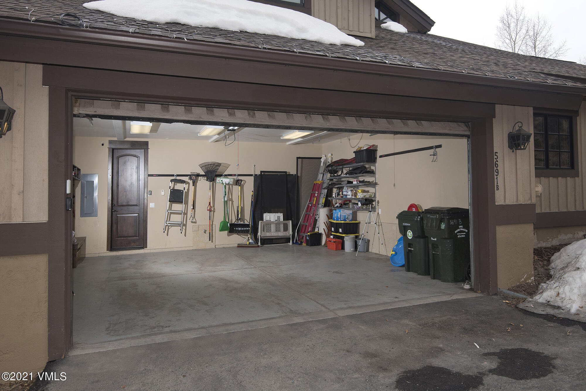 5691 Wildridge Road East Avon, CO 81620 - Photo 41 of 45 Two car garage, Tesla ready