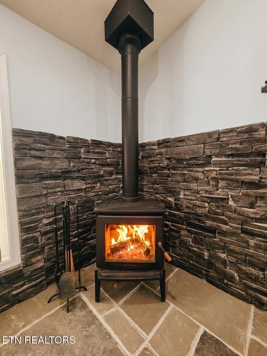 1561 Bicknell Road Clarkrange, TN 38553 - Photo 10 of 23 Wood Stove