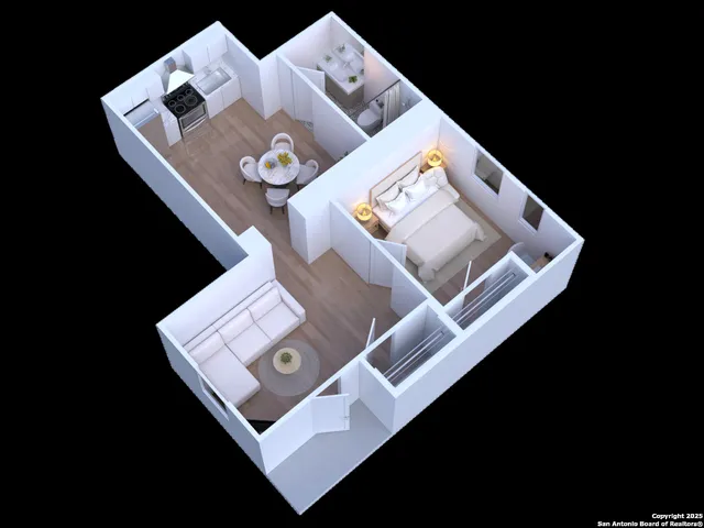 $1,025 | 2204 West San Antonio Street, Unit 3, New Braunfels, TX 78130