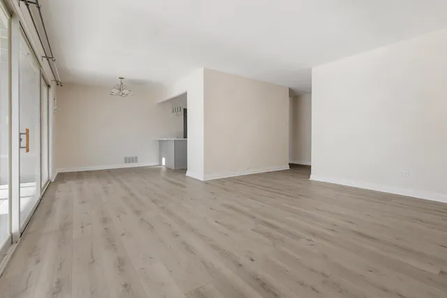 wooden floor in an empty room