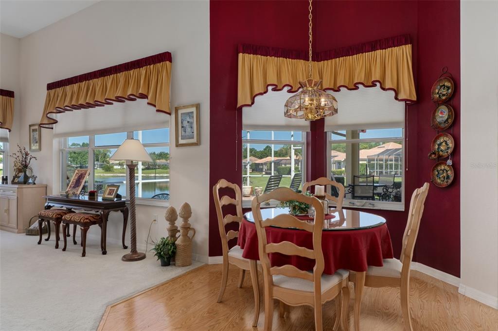 10081 Georgetown Court Weeki Wachee, FL 34613 - Photo 12 of 76 a view of a dining room with furniture window and outside view