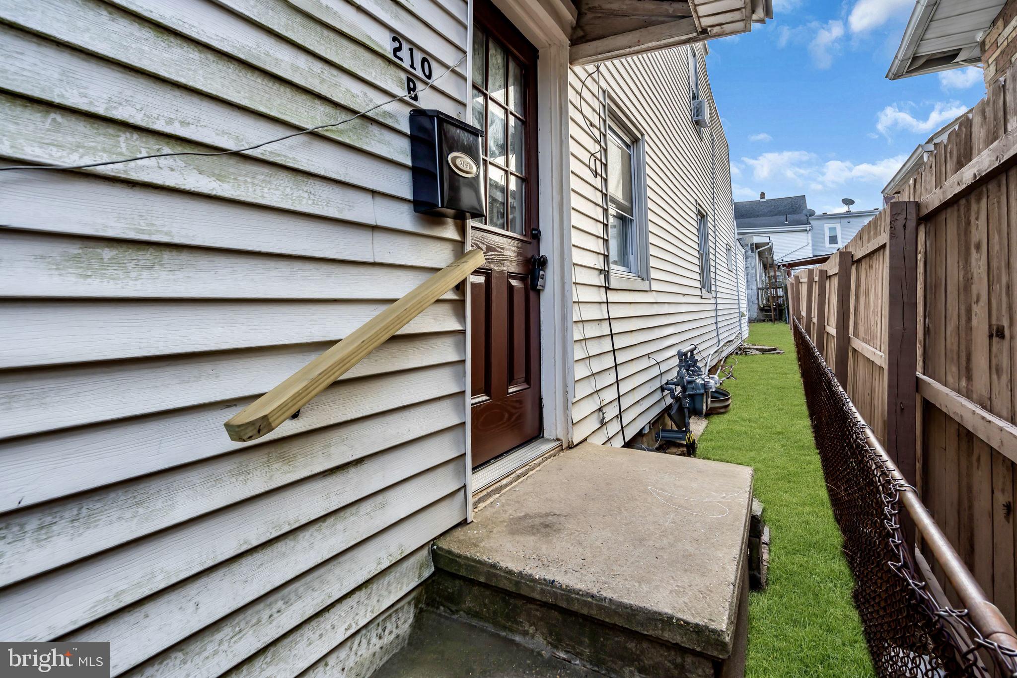 210 Kossuth Street, Unit B Riverside, NJ 08075 - Photo 2 of 3 a view of outdoor space and deck