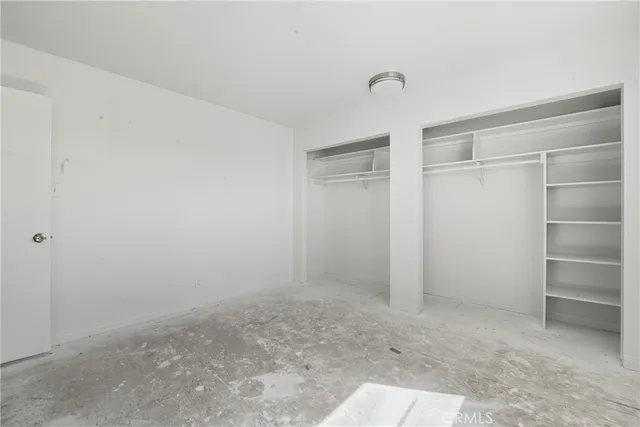 an aerial view of a gallery with parking