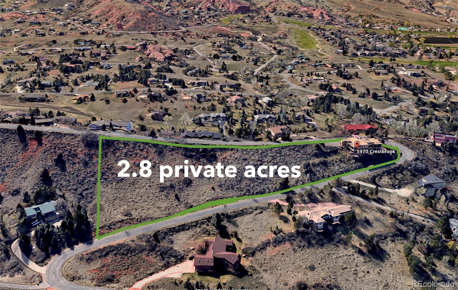 5970 Crestbrook Drive Morrison, CO 80465 - Photo 4 of 34 a city view