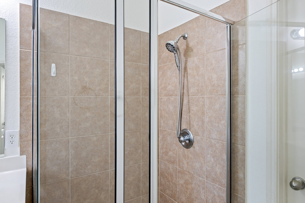 2617 Salorn Way Round Rock, TX 78681 - Photo 16 of 40 a bathroom with a shower