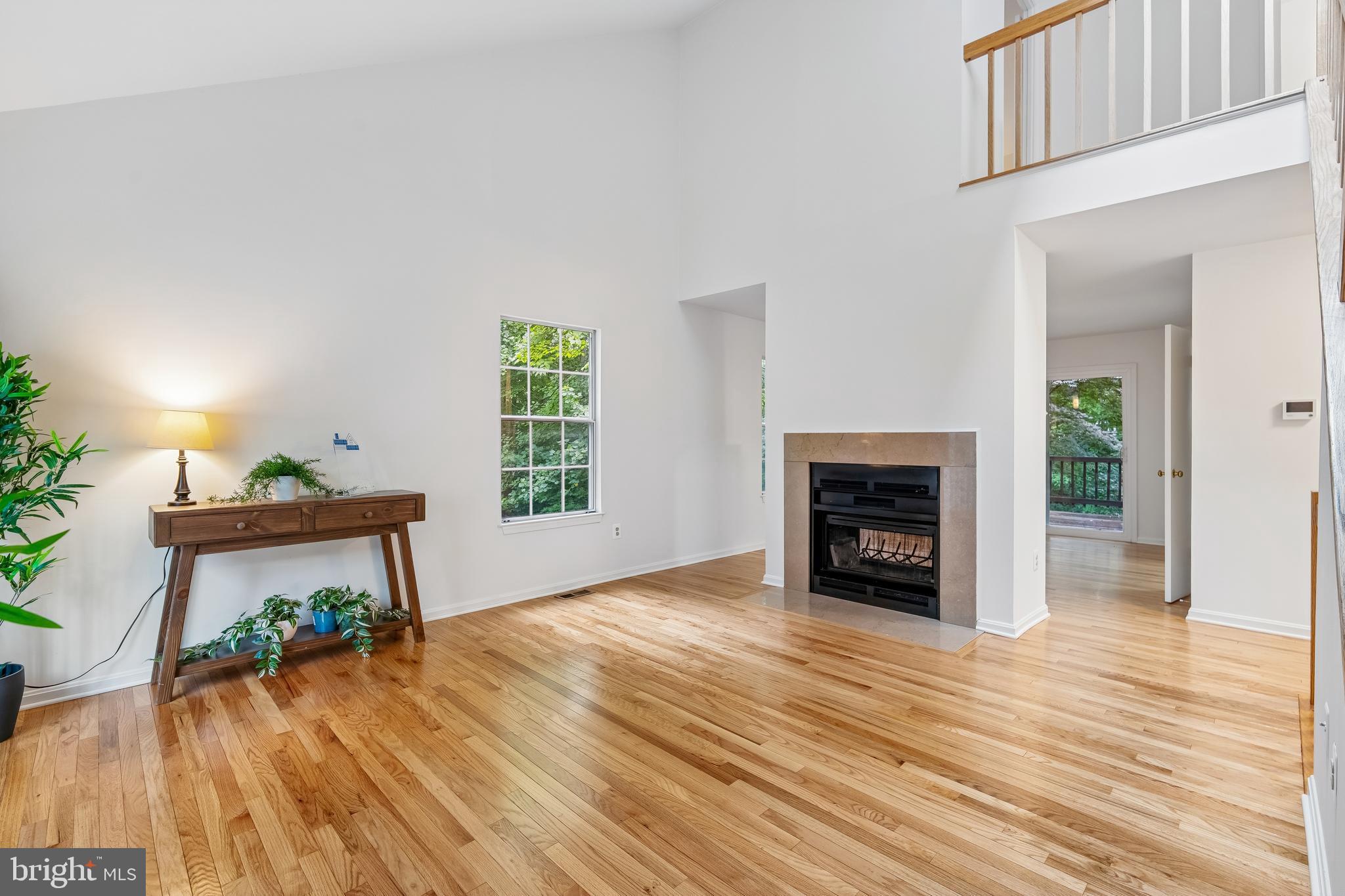 2 Tivoli Lake Court Silver Spring, MD 20906 - Photo 11 of 40 Fireplace that separated Living Room to formal Din