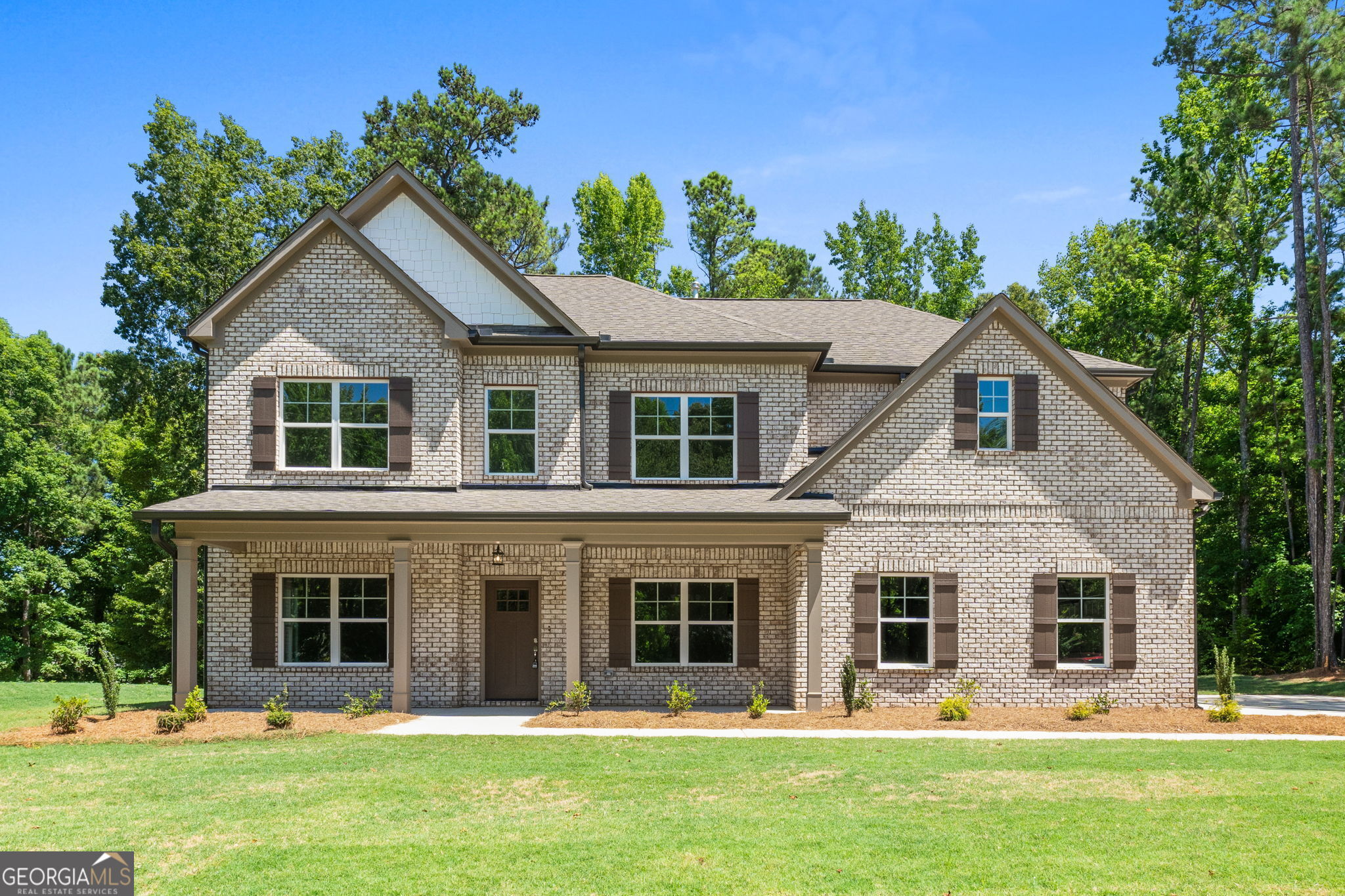 1765 Lake Dow Road McDonough, GA 30252 - Photo 1 of 1 a front view of house with yard and green space