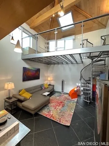 a outdoor space with the furniture