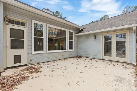 a view of outdoor space and yard