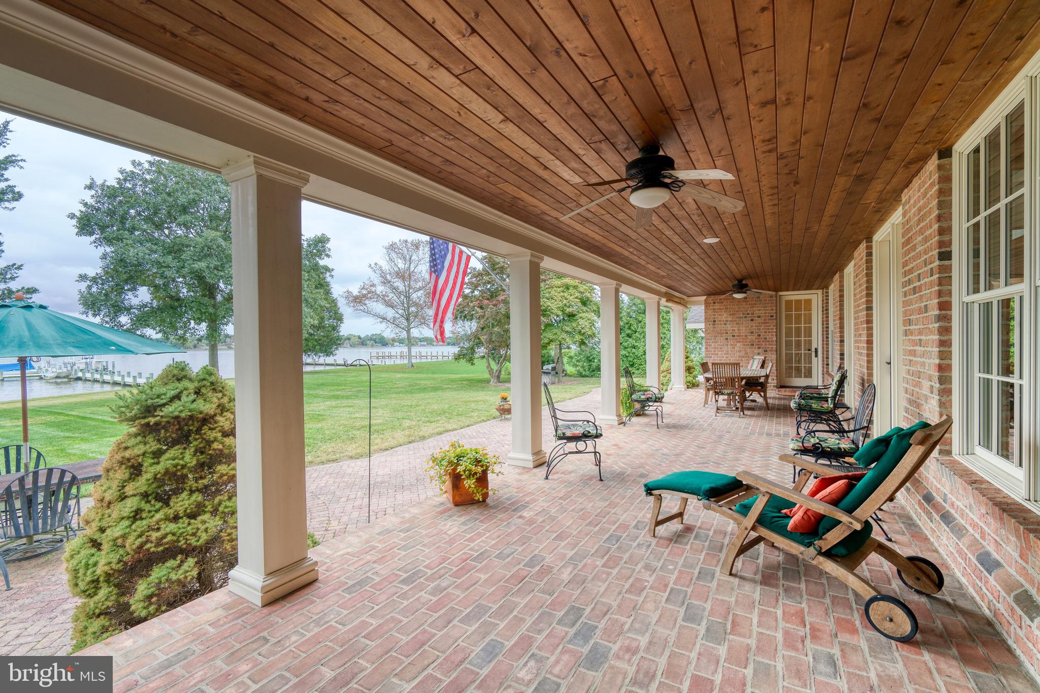 400 River Road Chestertown, MD 21620 - Photo 21 of 58 Very spacious brick floor porch
