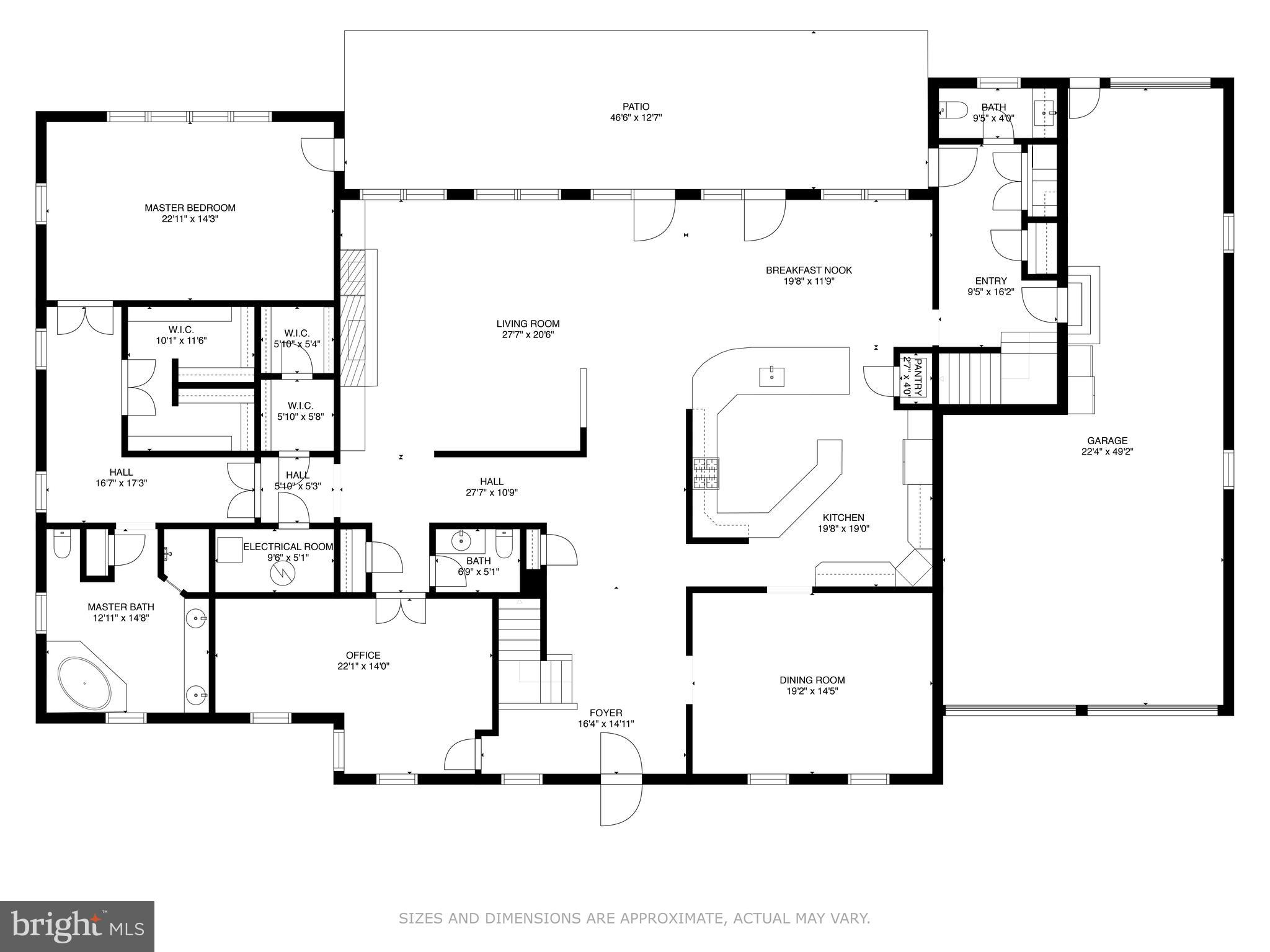 400 River Road Chestertown, MD 21620 - Photo 57 of 58 First floor plan