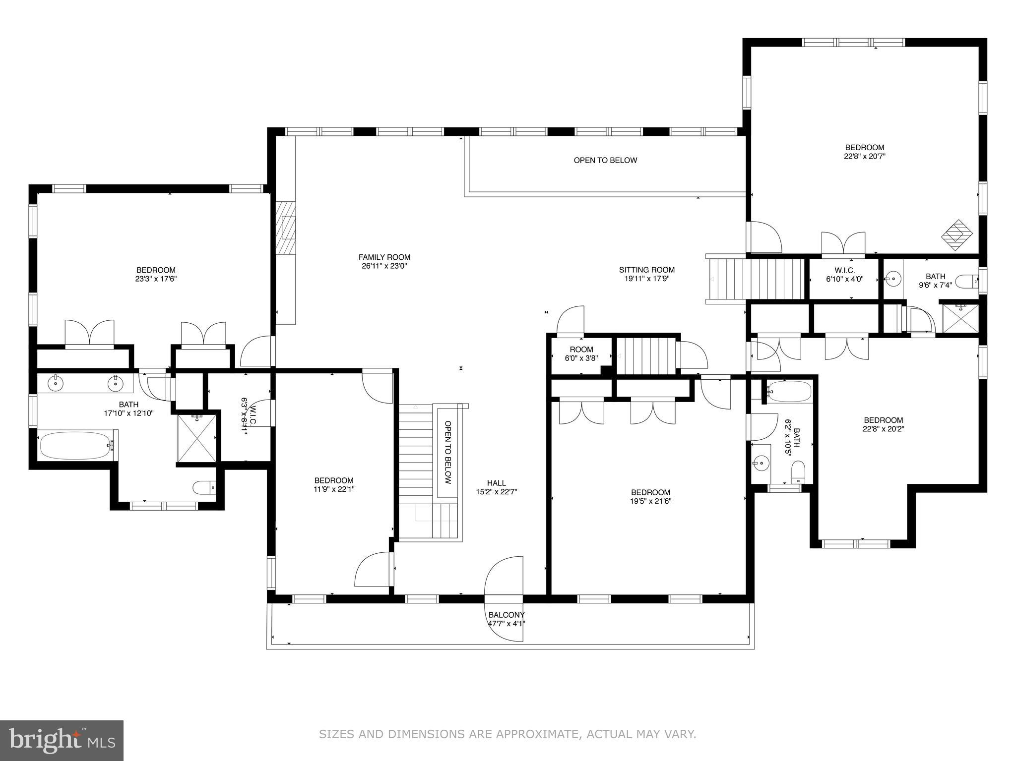 400 River Road Chestertown, MD 21620 - Photo 58 of 58 Second floor plan