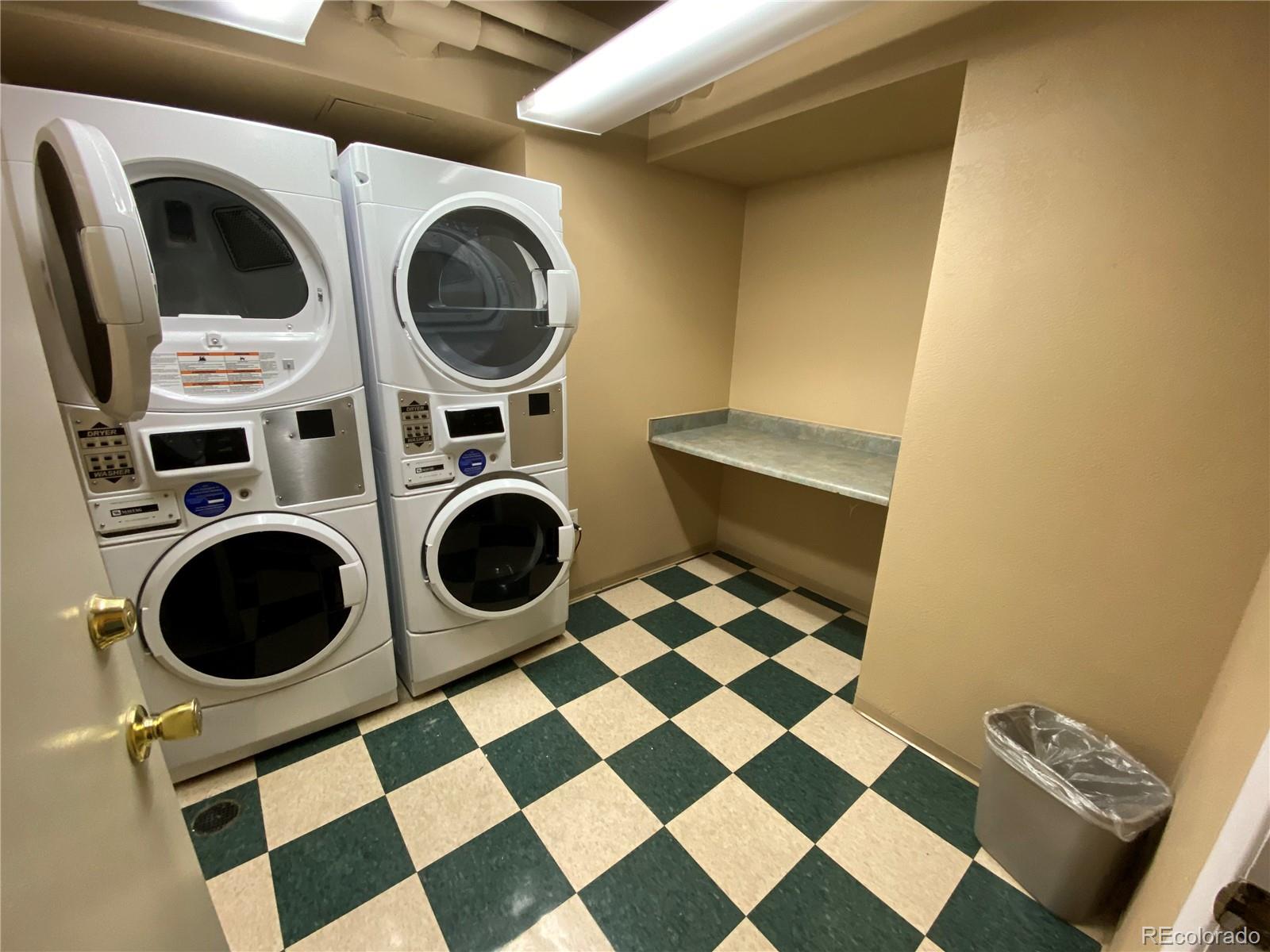 444 17th Street, Unit 508 Denver, CO 80202 - Photo 28 of 28 a utility room with dryer and washer