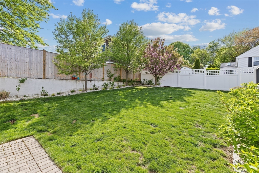 19 Damon Road Scituate, MA 02066 - Photo 29 of 29 a view of a backyard with a small cabin