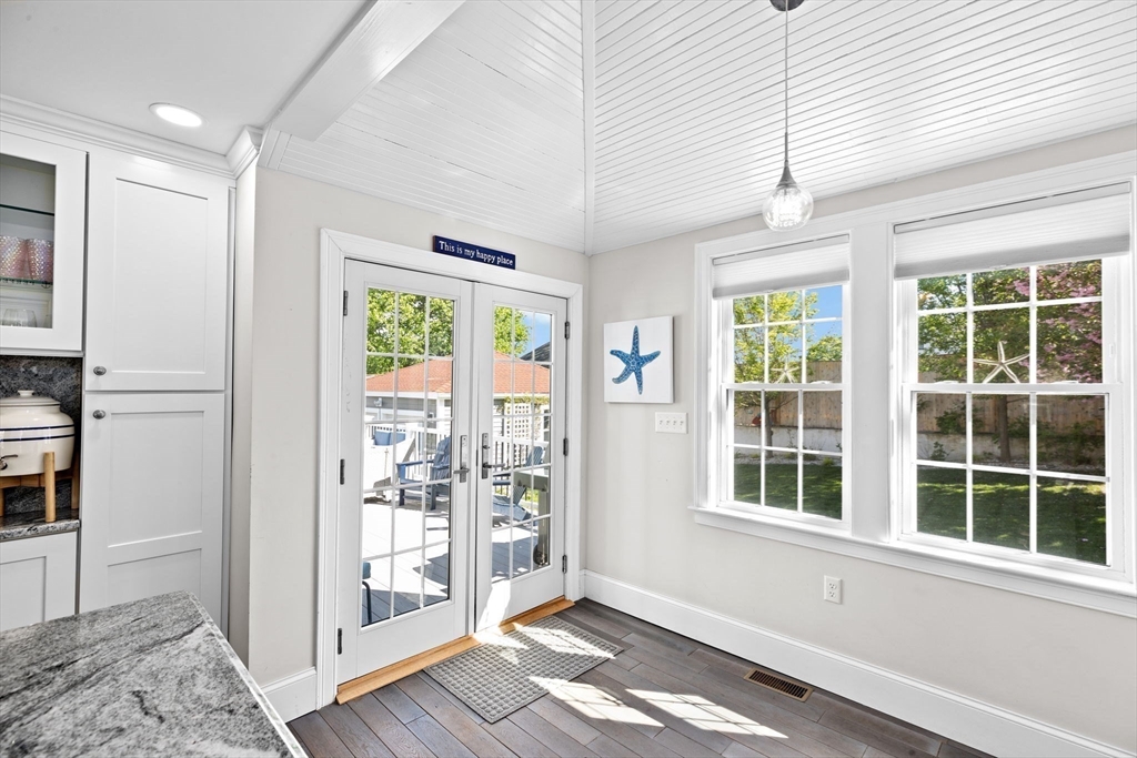 19 Damon Road Scituate, MA 02066 - Photo 9 of 29 a view of an empty room with wooden floor and a window