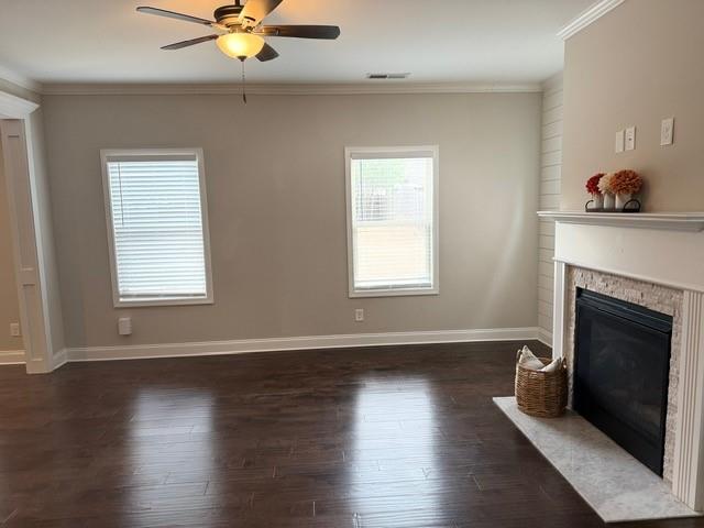 116 Teramont Court Dallas, GA 30132 - Photo 8 of 19 a living room with wooden floor and a fireplace