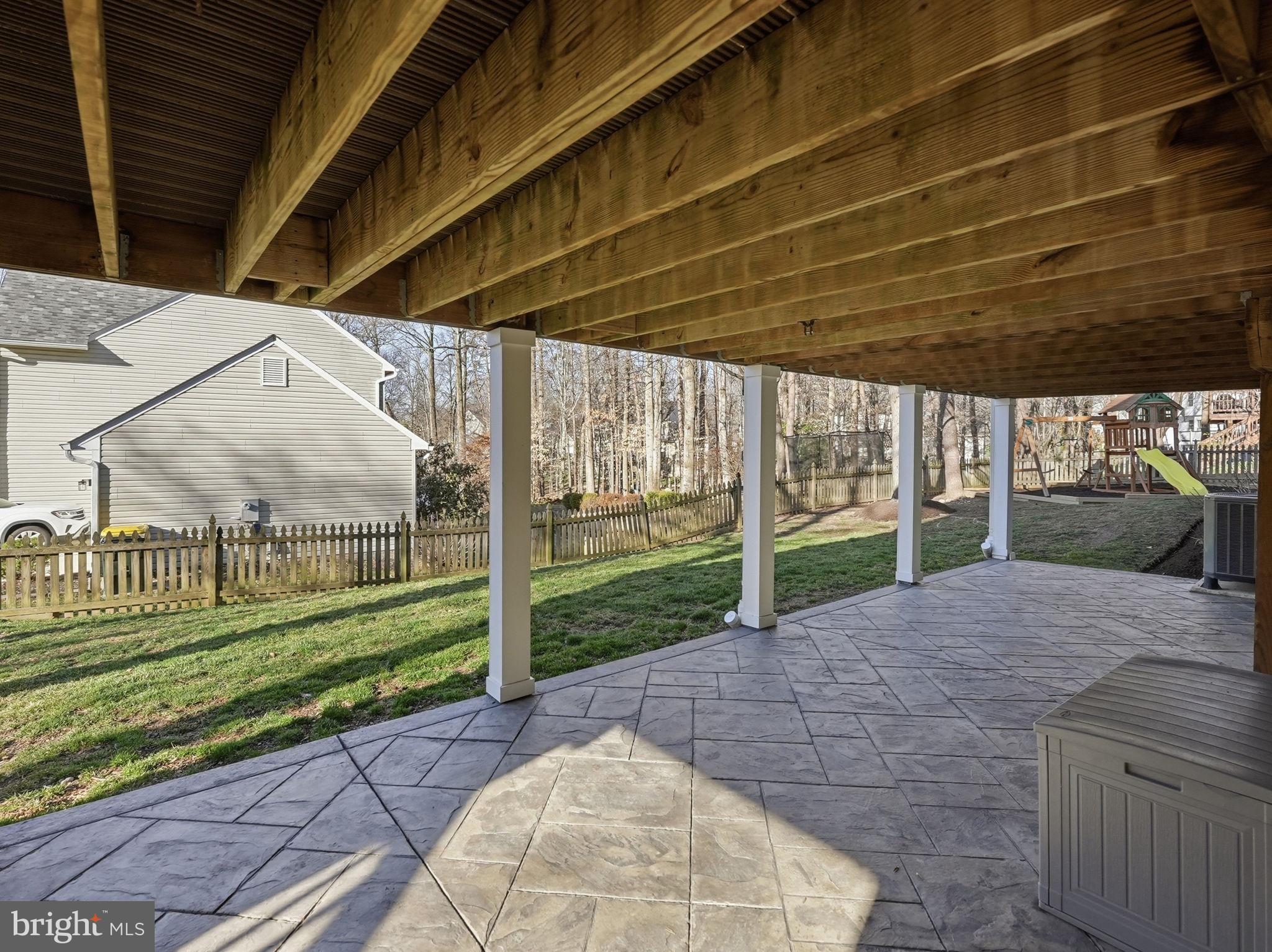 9115 Northedge Drive Springfield, VA 22153 - Photo 8 of 55 a view of a backyard