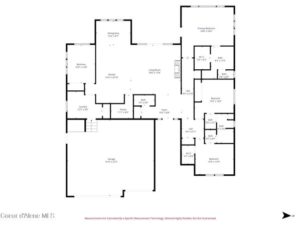 $910,000 | 2240 East Thomas Hill Drive, Coeur D'Alene, ID 83815