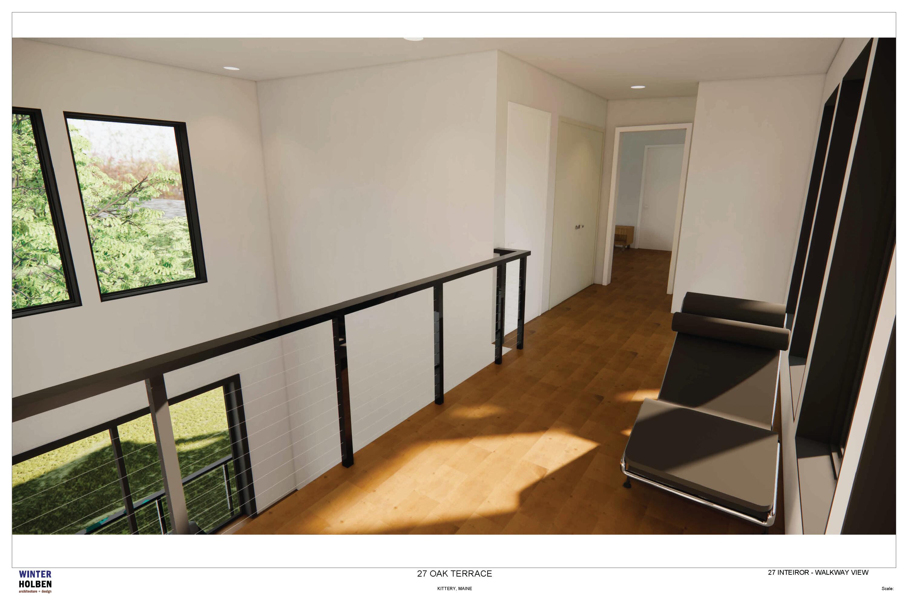 27 Oak Terrace Kittery, ME 03904 - Photo 14 of 14 Sheet-27 INTERIOR - WALKWAY VIEW