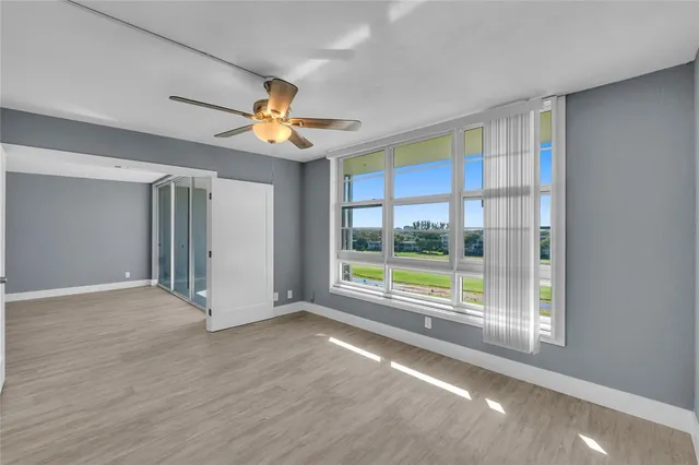 a view of city with tall buildings