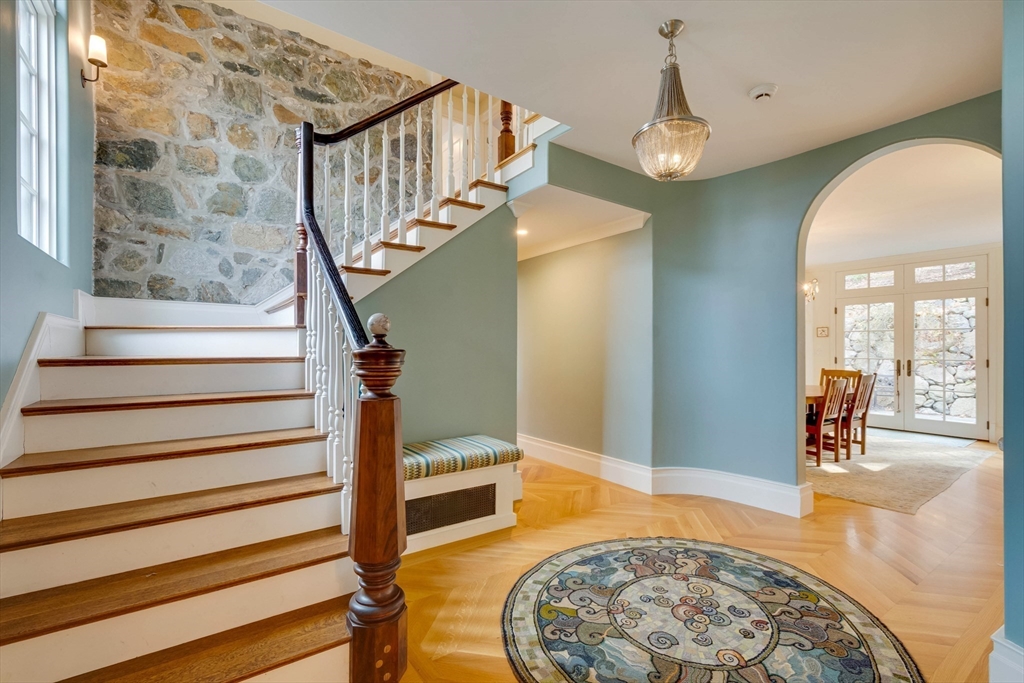7 Wolcott Road Winchester, MA 01890 - Photo 24 of 41 a view of an entryway with wooden floor