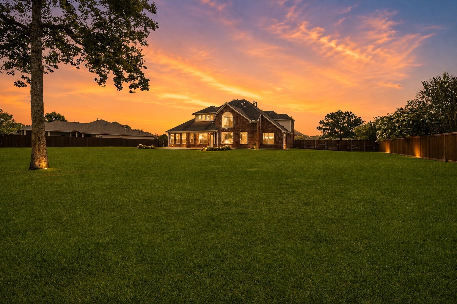 Nestled on approximately one acre in a gated neighborhood just off Loop 336, this sprawling two-story home offers the perfect blend of privacy and​​‌​​​​‌​​‌‌​‌‌​​‌​​​​‌​​​‌‌​‌‌‌ convenience.