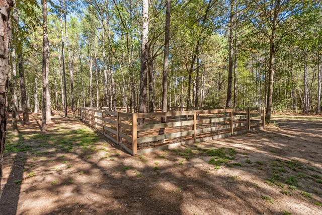 a view of outdoor space with trees