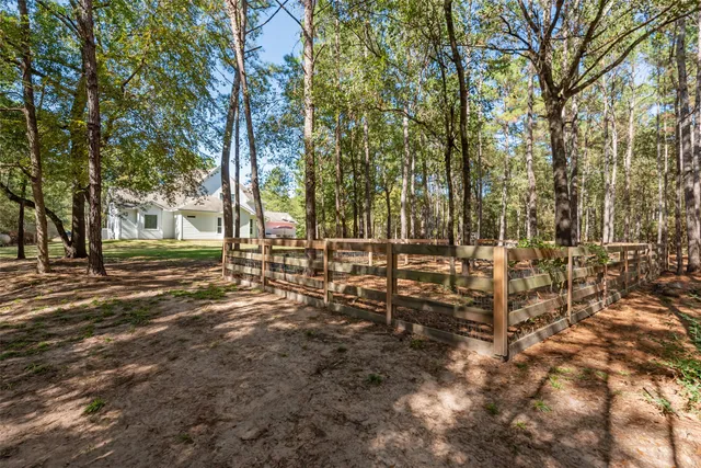 a view of outdoor space with trees