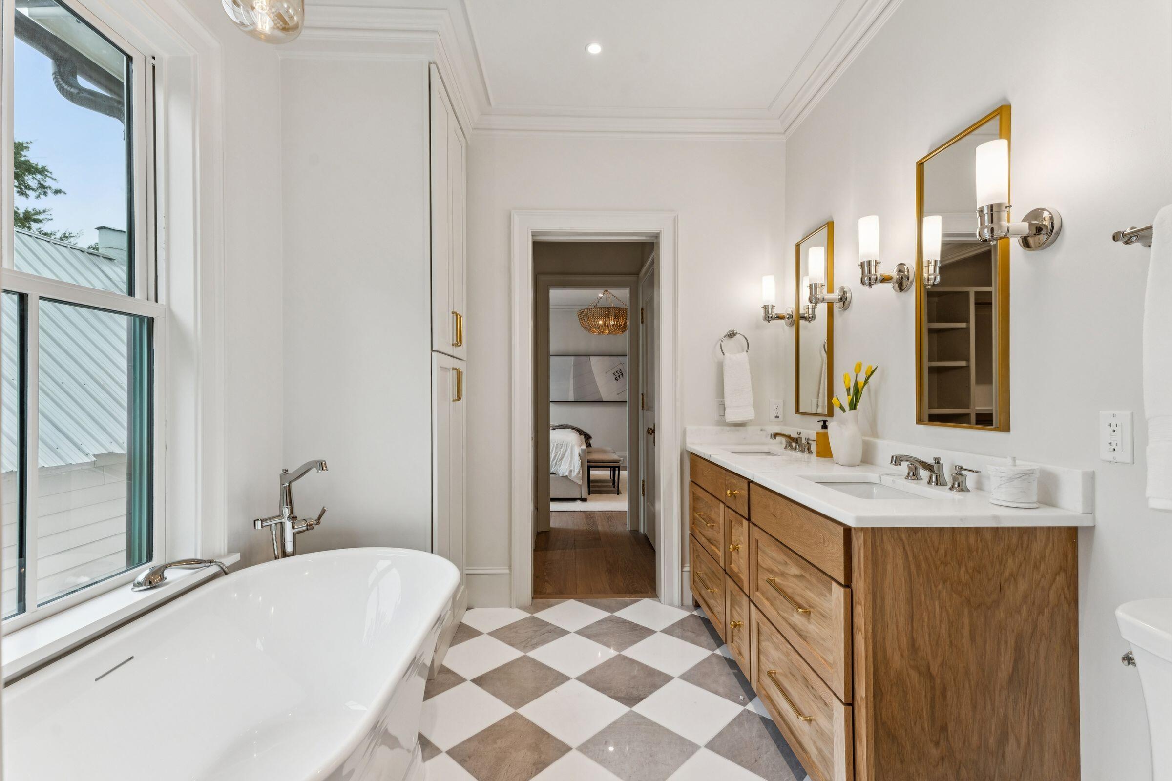 4 Trapman Street, Unit B Charleston, SC 29401 - Photo 32 of 57 En Suite Bathroom