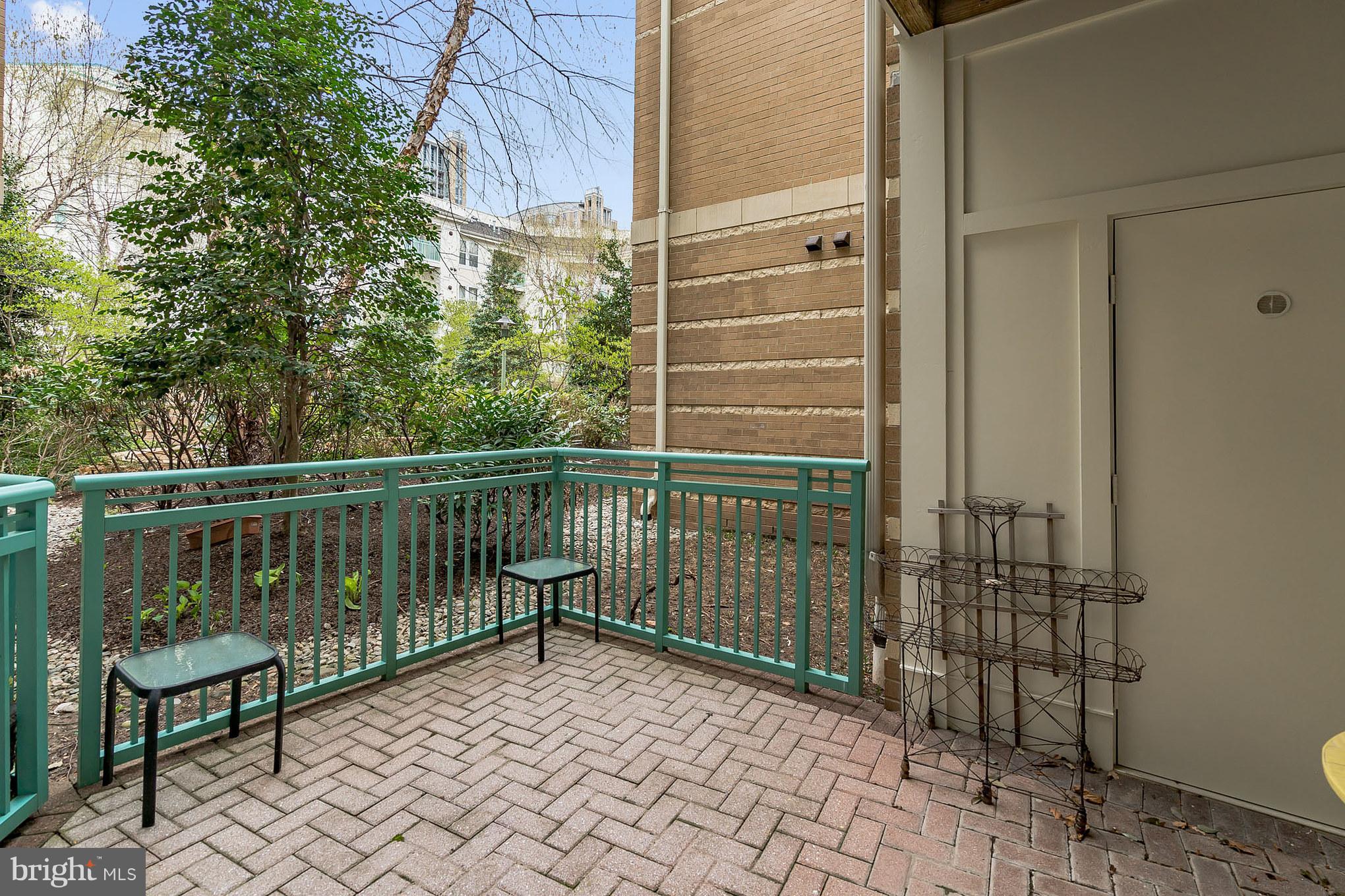 12001 Market Street, Unit 152 Reston, VA 20190 - Photo 16 of 30 Patio Opens to Beautifully Landscaped Courtyard!
