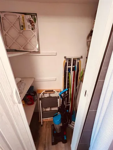 a view of storage and utility