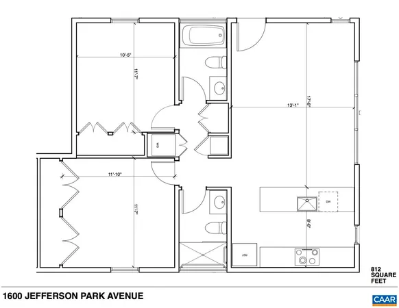 a picture of a room with a white wall