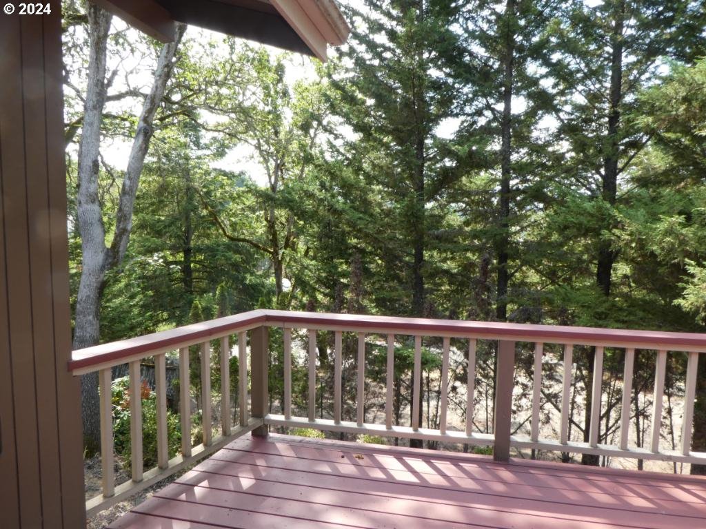 310 Southeast Terrace Drive Roseburg, OR 97470 - Photo 7 of 44 a view of a wooden deck