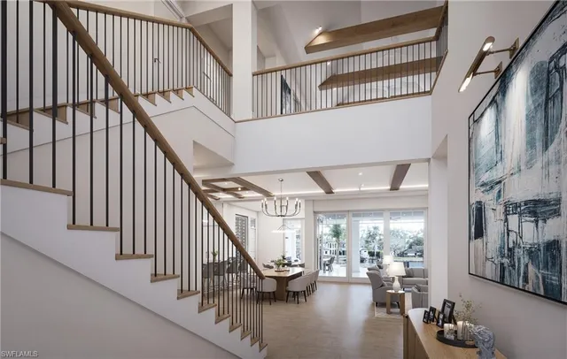 a view of entryway and hall