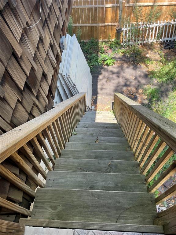45 Brighton 2nd Place Brooklyn, NY 11235 - Photo 6 of 17 a view of stairs and an outdoor view