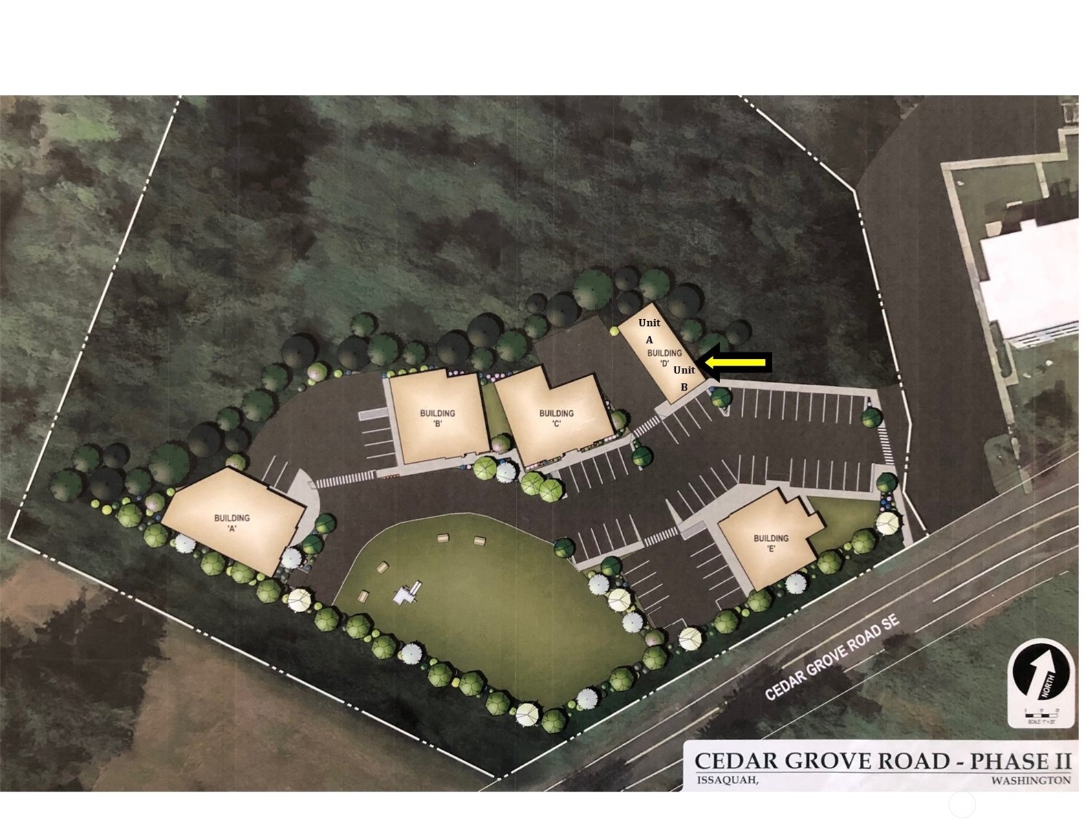 14493 Cedar Grove Road Southeast, Unit D102 Issaquah, WA 98027 - Photo 23 of 23 an aerial view of a house