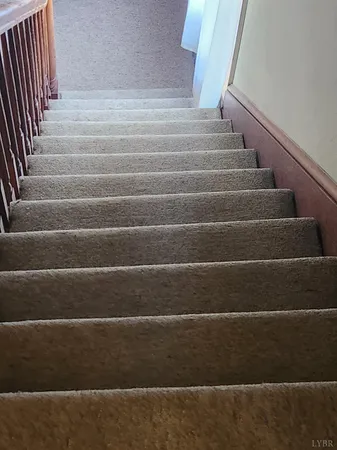 a room with a mirror