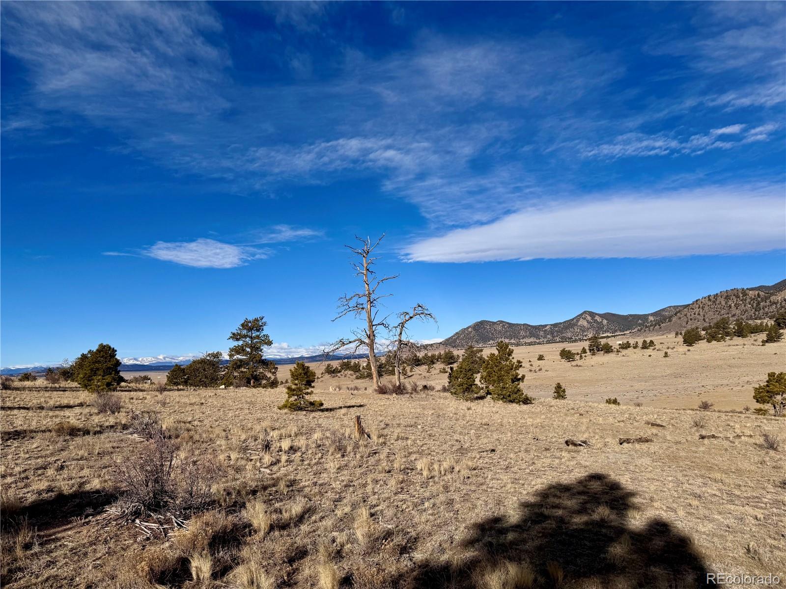 10620 Routt Road Lake George, CO 80827 - Photo 13 of 22 a view of mountain with sunset in background