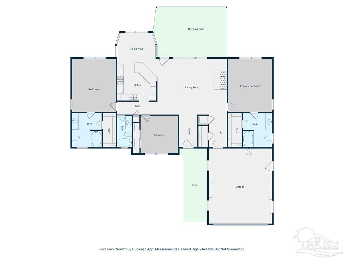 6500 Winston Brown Road Milton, FL 32570 - Photo 42 of 43 a picture of a floor plan