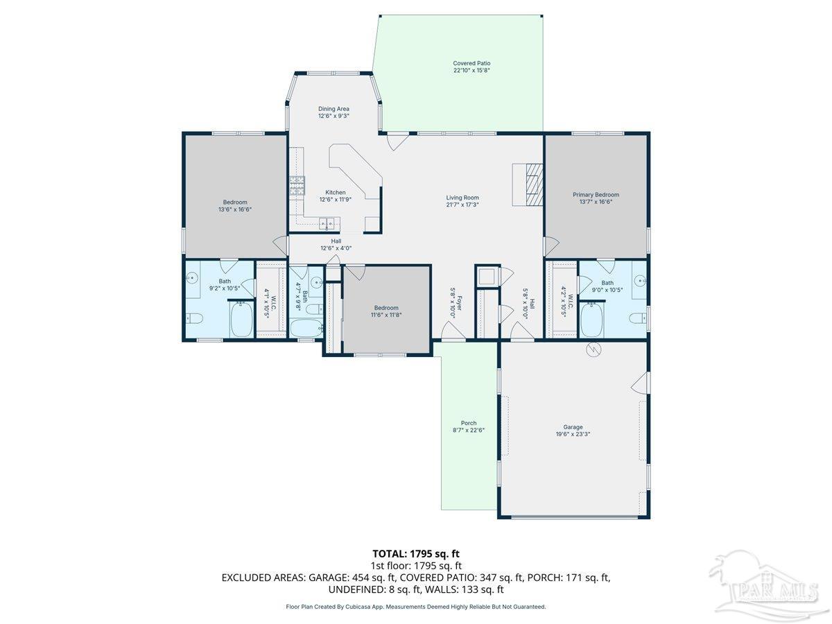 6500 Winston Brown Road Milton, FL 32570 - Photo 43 of 43 a picture of a floor plan