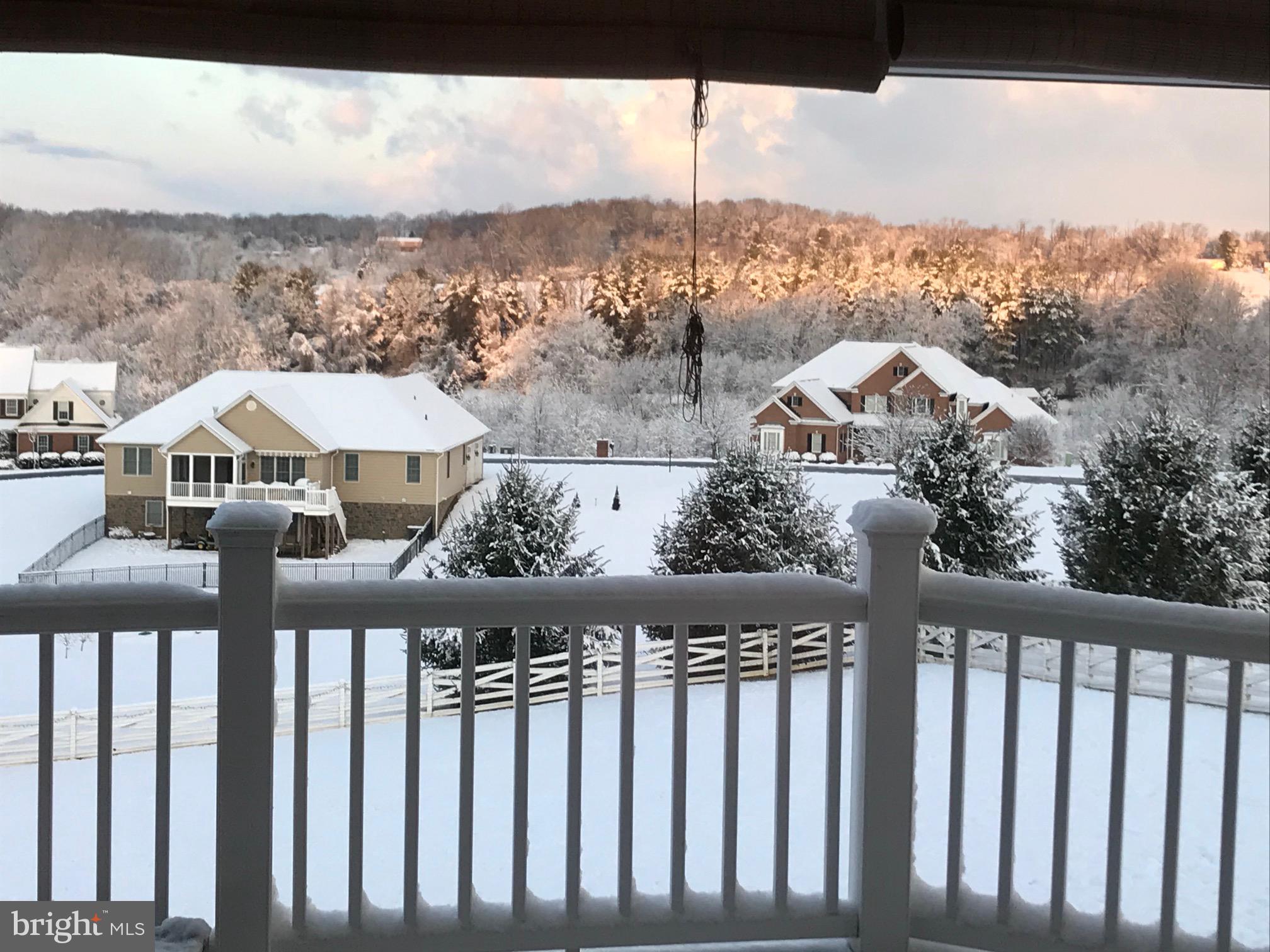 774 Lone Tree Road Westminster, MD 21157 - Photo 51 of 64 View from Back Porch Winter